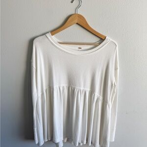 Free people baby doll Top